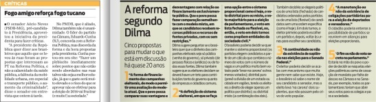 Dilma propôs em 2013 um plebiscito para a reforma política, derrotado no Congresso pela articulaçaõ de Eduardo Cunha e Aécio Neves. O que temiam? A Lava Jato?